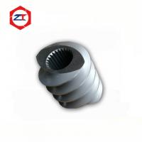 China Eco Friendly SKD61 Extruder Screw , Twin Screw Extrusion Machine Parts High Mechanical Behavior on sale