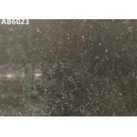 China Polished / Honed Black Quartz Kitchen Countertops High Resistant To Scratch on sale