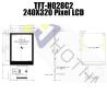 China 2.8 Inch Capacitive Touch LCD Display With ST7789V wholesale