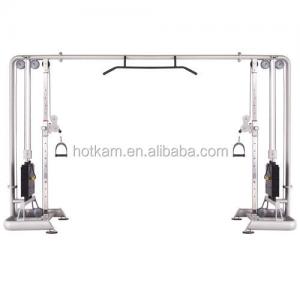 Steel Iron Crossover Fitness Cable Machine For Bodybuilding