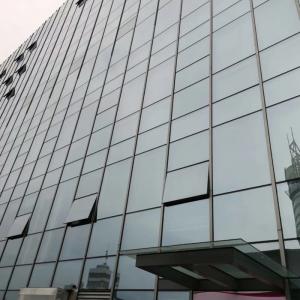 China Invisible Frame Aluminum Glass Wall 120 Type Glass Curtain Wall supplier