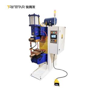 China Compressor Door Locks Hanging Spot Welder Projection Semi Automatic Welding Machine supplier