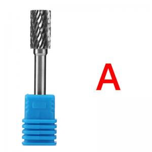 China Round Carbide Burrs for Grinding Drilling and Welding in Flat Bottom Silver Shape supplier