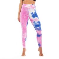 China Fashion Leggings Women High Quality Tie Dye Printing Leggings Yoga Pants on sale