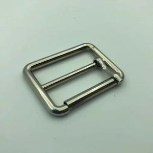 Eco Friendly Material Metal Backpack Strap Adjuster Silk Screen Printing