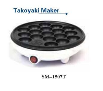 18 Holes Electric Takoyaki Maker Switch With Indicator Light For Easy Operating