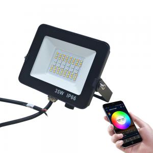 China Color Changings RGB 12V Flood Light for Outdoor Waterproof Lighting supplier