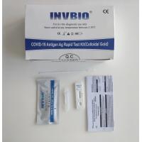 China Rapid Covid-19 Infection Antigen Kit Self Testing on sale
