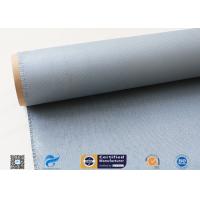 China 1MM Thermal Insulation Materials Fireproof Fiberglass Cloth Silicone Coated on sale