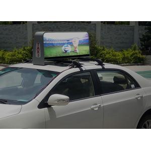 China IP65 High Definition Taxi Top Led Display 55296dots / set Physical density supplier