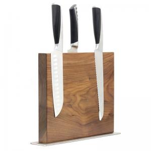 Wooden Magnetic Knives Holder for Wood Kitchen Knife Block Set Optional Wood Acacia