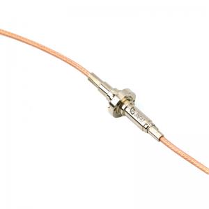 China Gold Gold Contact Slip Ring RF Rotary Joint With Low Loss Contact supplier