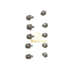 Nickel Plated Replacement Grease Nipples Corrosion Resistant For Excavator