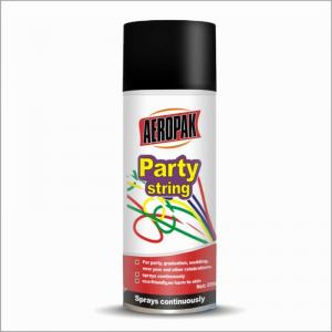Aeropak Non Flammable Party Silly String Spray 200ml Aerosol Cans