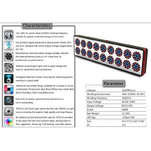 640w apollo led hydroponic plant grow led light for hydroponic Red+Blue+Violet+Orange