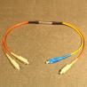 China Mode Conditioning 62.5 / 50mm multimode Optical Fiber Patch Cord Compliant With IEEE802.3Z wholesale