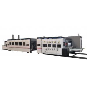 Industrial Automatic Carton Folder Gluer Machine Inline Folding Gluing Machine