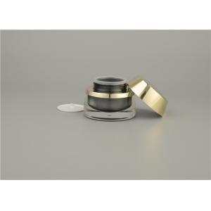 cream jar for cosmetic packaging  Empty Wholsales Plastic Cosmetic Cream Jars Round Acrylic Container