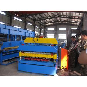 China Double layer roof sheet forming machine  Metal roof machine Roll forming machine supplier