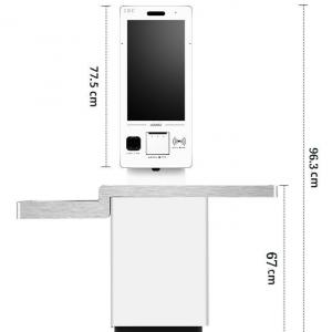 Máquina de venda automática custada pagamento de Payment Kiosk Ticket da impressora térmica do sistema do quiosque da posição da carga da ordem