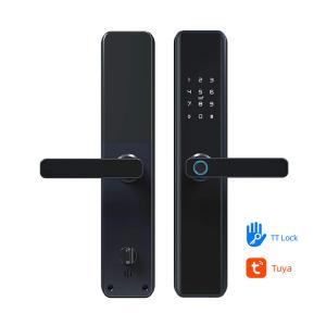CE Wifi Tuya App Digital Smart Door Locks Fingerprint For Home