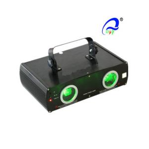 China Double Lens Club Laser Stage Light 30 Watt DMX Green Laser Light Two Heads supplier