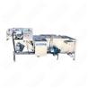 China High efficient bamboo sun vegetable bubble cleaning machine New design tangerine apple pineapple grapefruit washing machine wholesale