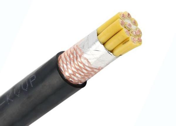 Cable de control flexible con diámetro total de 6 X con conductor de cobre trenzado