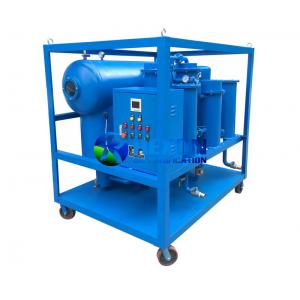 China Vacuum Turbine Oil Filtration Machine with 1micron Fine Filter Element supplier