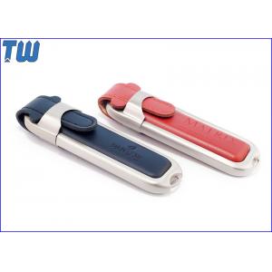 Durable Structure 2GB USB Memory Disk Leather Outlet Forever Logo
