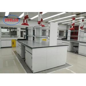 China Floor Mounted Structure Steel Made Laboratory Workstation For Instrument Rooms Usage supplier