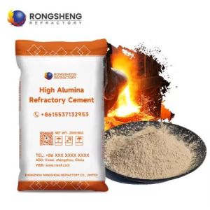 China Refractory Calcium Aluminate Cement Ca50 Ca60 Ca70 C80 High Alumina Fire Cement For Refractory Castable wholesale