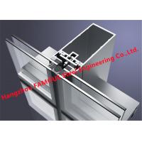 China Hidden Frame 8mm 12A/16A 8mm Glass Curtain Wall Facade For Commercial Building on sale