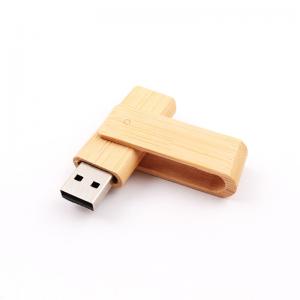 China 256GB 512GB 1TB Bamboo USB Flash Drive Swivel Shapes Twist 360 Degree 3.0 Fast Speed supplier