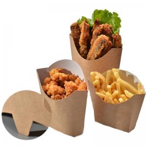 300gsm Anti Oil Greaseproof Fried Chicken Paper Box For Popcorn