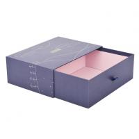 China Custom Logo Printed Paper Gift Packaging Sliding Drawer Box For Clothing/Jewelry/Cosmetic on sale