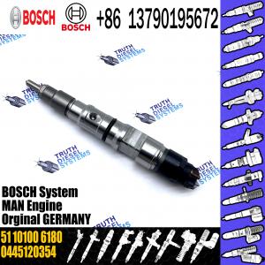 Common Rail Injector 0445120354 For MAN TGS TGX Heavy Duty Truck with MAN No. 51101006180