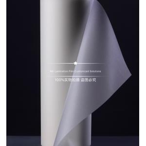 China 105um Silver BOPP Thermal Lamination Glitter Film Roll Core Dimension 3 Inch supplier