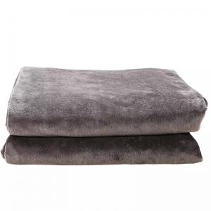 Polyester Fleece Oversized Heated Throw Blanket Flannel Electric Blanket