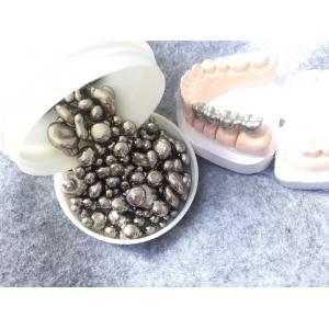 8.5cm³ Density Base Metal Alloys In Dentistry Casting Full Crown Silver Color