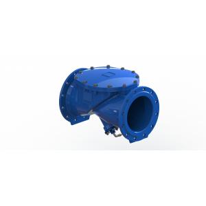 En12266 Rubber Disc Industrial Swing Check Valve Ductile Iron Body 0-80℃ Temperature Range