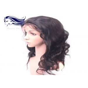Short Full Lace Wigs Human Hair / Virgin Hair Full Lace Wigs For White Women
