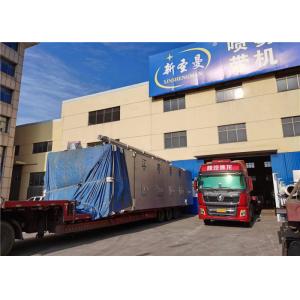 Continuous Industrial Conveyor Mesh Belt Dryer 24m For Fruit Vegetable Seaweed Pepper