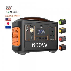 Multiple Type C 600W Suitcase Solar Portable Power Station / Cheap Price 296Wh 300W Lifepo4 Portable Power Supply Stations