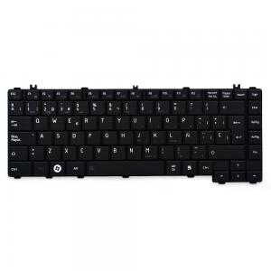 Easy Cleaning PC Laptop Keyboard Wired Type Potable Black Color Spainish Layout