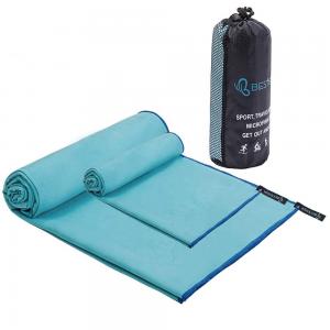 Quick Dry Suede Printed Sport Workout Fitness Microfiber Sports Gym Towel