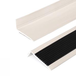 China Stair Step Edge Bag Corner Anti-slip Strip in Soft Flexible PVC for Many Popular Sizes supplier