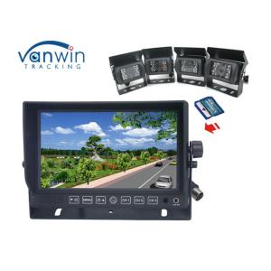 China 9 polegadas toda em um monitor do tft do carro de DVR, monitor do lcd do tft do carro com gravação das câmeras 4ch supplier