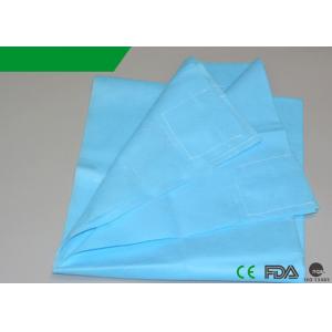 Hospital Emergency Disposable Stretcher Sheets PP SMS Material Square Ends