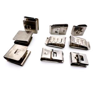 China High Quality 1mm-2mm Wire Cable Clamp 304 Stainless Steel Solar  Cable Clips supplier